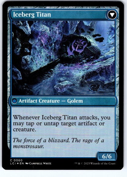 Inverted Iceberg 60 The Lost Caverns of Ixalan Magic: The Gathering Foil NM
