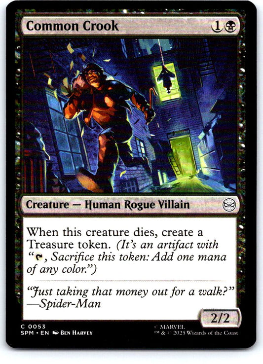 Common Crook 53 Common Marvel's Spider-Man Magic: The Gathering Near Mint