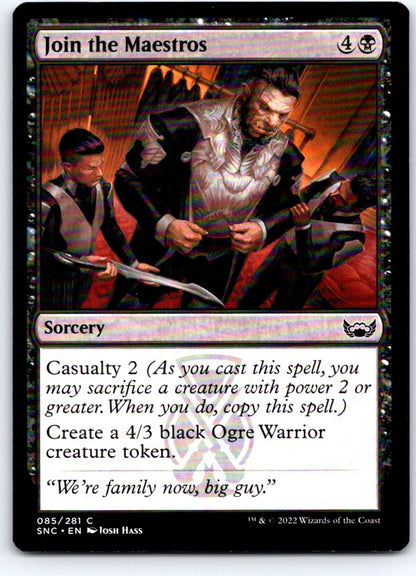 Join the Maestros 85 Common Streets of New Capenna Magic: The Gathering NM