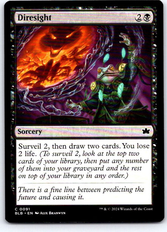 Diresight 91 Common Bloomburrow Magic: The Gathering Near Mint