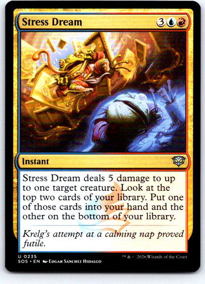 Stress Dream 235 Uncommon Secrets of Strixhaven Magic: The Gathering Near Mint