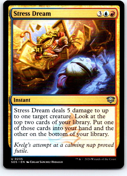 Stress Dream 235 Uncommon Secrets of Strixhaven Magic: The Gathering Near Mint