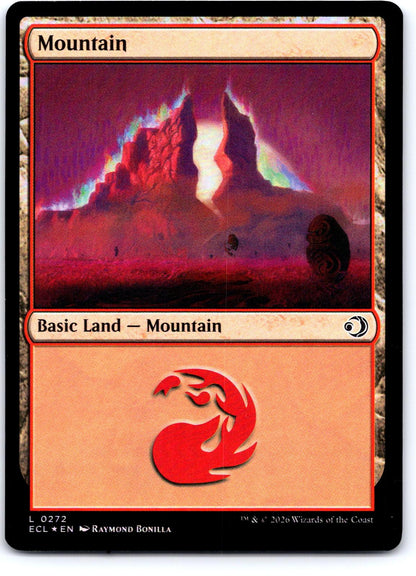Mountain (0272) 272 Land Lorwyn Eclipsed Magic: The Gathering Foil Near Mint