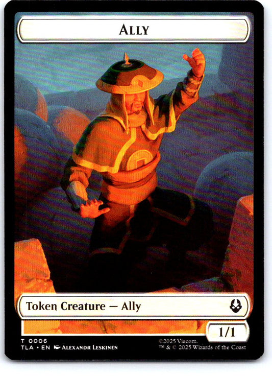 Ally (0006) // Clue (0017) Double-Sided Token 6 // 17 Avatar: TLA MTG NM