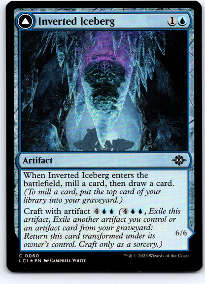 Inverted Iceberg 60 The Lost Caverns of Ixalan Magic: The Gathering Foil NM