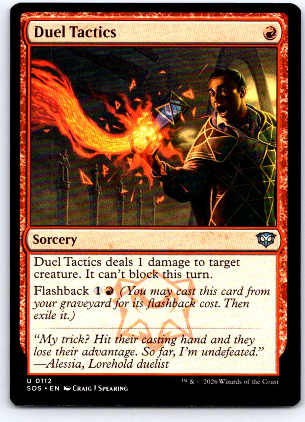 Duel Tactics 112 Uncommon Secrets of Strixhaven Magic: The Gathering Near Mint