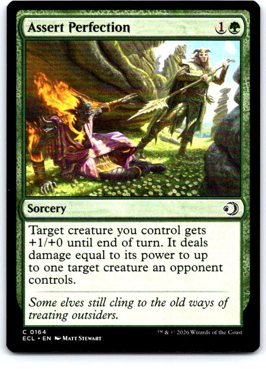 Assert Perfection 164 Common Lorwyn Eclipsed Magic: The Gathering Near Mint