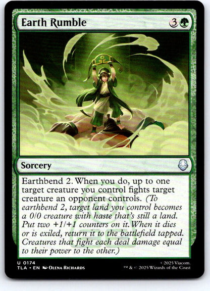 Earth Rumble 174 Uncommon Avatar: The Last Airbender Magic: The Gathering NM