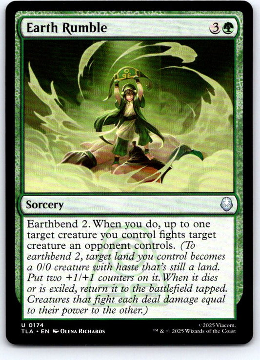 Earth Rumble 174 Uncommon Avatar: The Last Airbender Magic: The Gathering NM