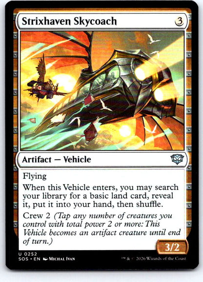 Strixhaven Skycoach 252 Uncommon Secrets of Strixhaven Magic: The Gathering NM