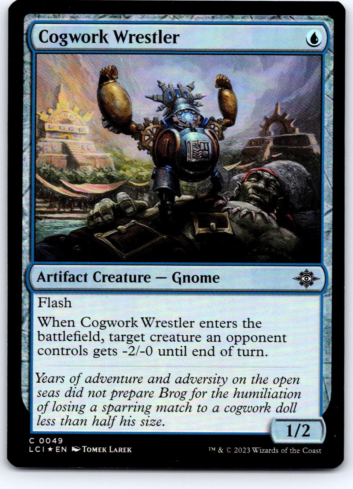 Cogwork Wrestler 49 The Lost Caverns of Ixalan Magic: The Gathering Foil NM