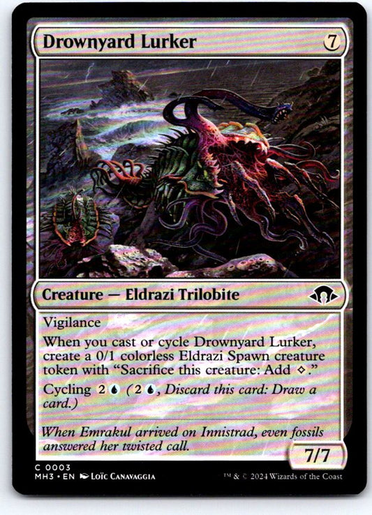 Drownyard Lurker 3 Common Modern Horizons 3 Magic: The Gathering Near Mint