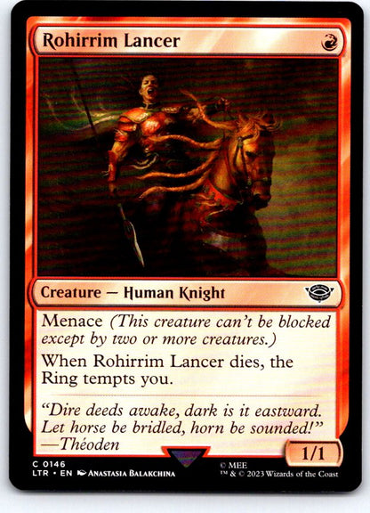 Rohirrim Lancer 146 Universes Beyond: LOTR Magic: The Gathering NM