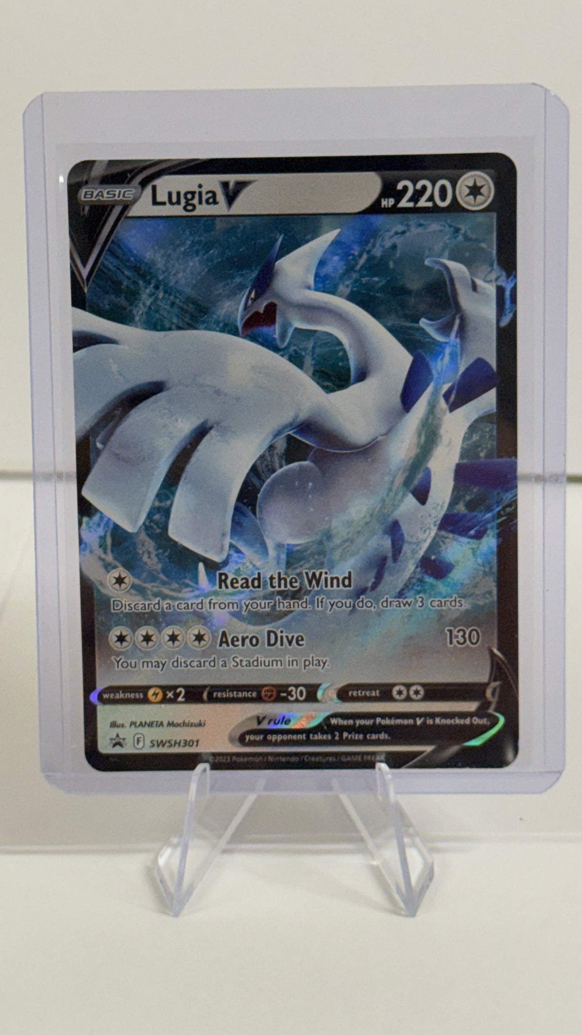 Lugia V - SWSH301 - SWSH: Sword & Shield Promo Cards (SWSD) Near Mint