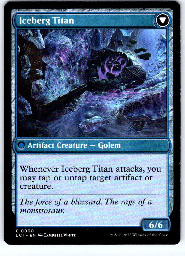 Inverted Iceberg 60 Common The Lost Caverns of Ixalan Magic: The Gathering NM