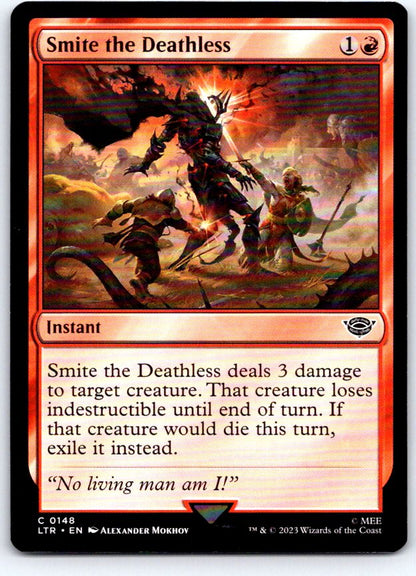 Smite the Deathless 148 Universes Beyond: LOTR Magic: The Gathering NM