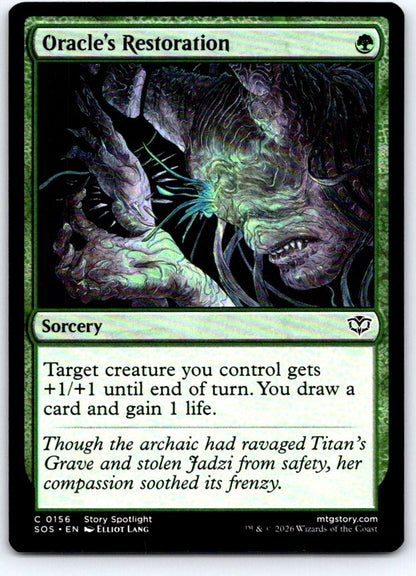 Oracle's Restoration 156 Common Secrets of Strixhaven Magic: The Gathering NM