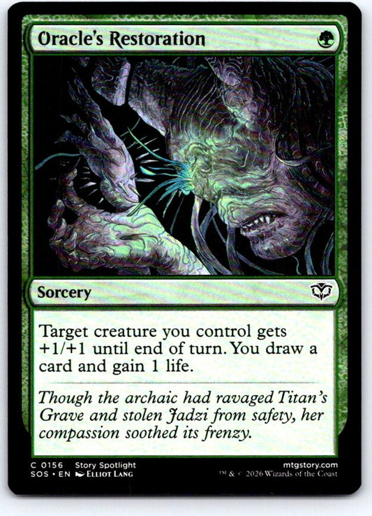Oracle's Restoration 156 Common Secrets of Strixhaven Magic: The Gathering NM