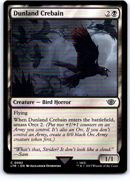 Dunland Crebain 82 Universes Beyond: LOTR: Tales of Middle-earth MTG NM
