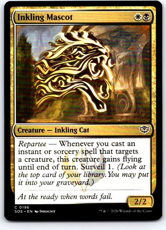 Inkling Mascot 196 Common Secrets of Strixhaven Magic: The Gathering Near Mint