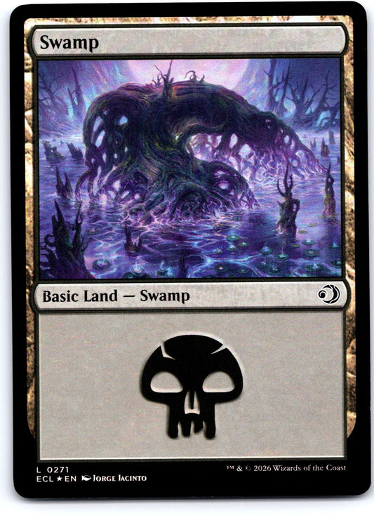 Swamp (0271) 271 Land Lorwyn Eclipsed Magic: The Gathering Foil Near Mint
