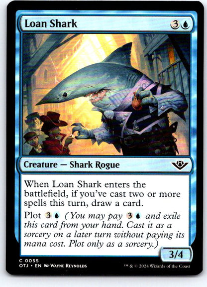 Loan Shark 55 Common Outlaws of Thunder Junction Magic: The Gathering Near Mint