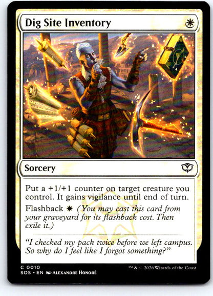 Dig Site Inventory 10 Common Secrets of Strixhaven Magic: The Gathering NM