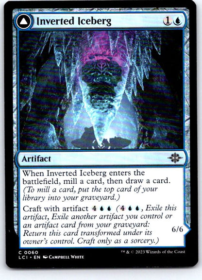 Inverted Iceberg 60 Common The Lost Caverns of Ixalan Magic: The Gathering NM
