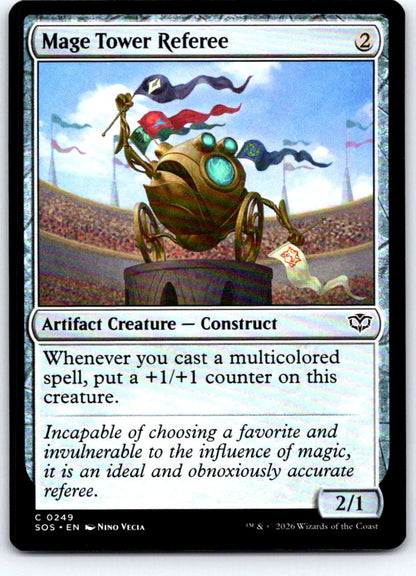 Mage Tower Referee 249 Common Secrets of Strixhaven Magic: The Gathering NM