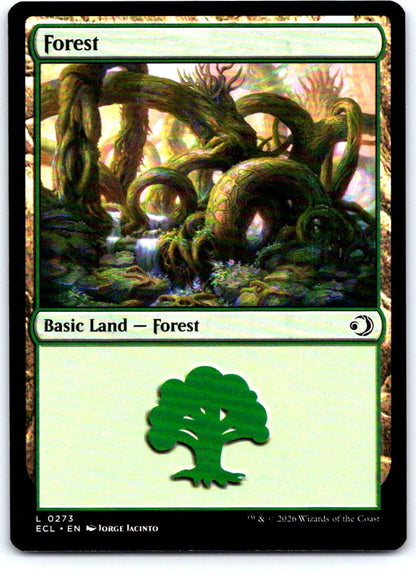 Forest (0273) 273 Land Lorwyn Eclipsed Magic: The Gathering Near Mint
