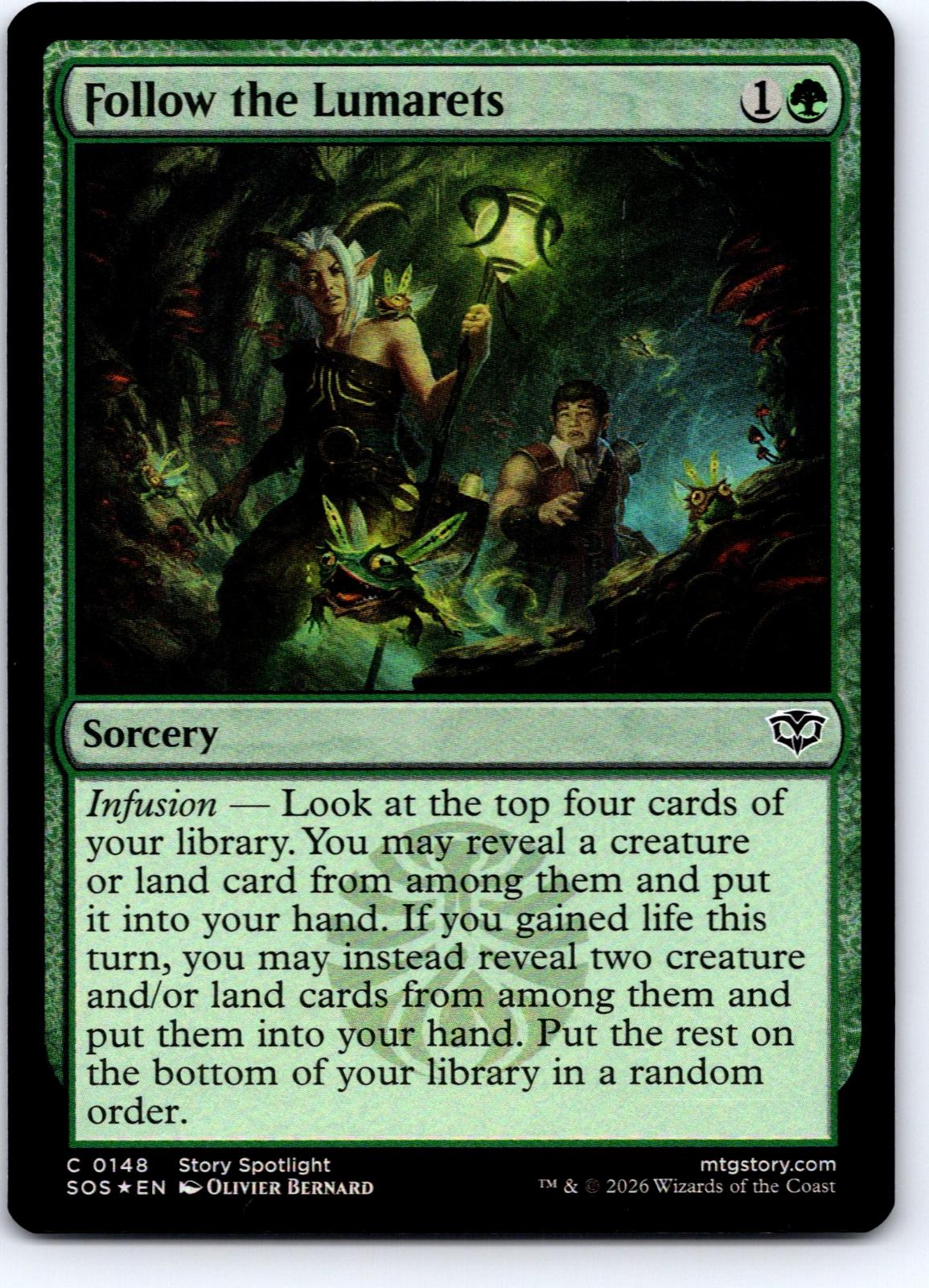 Follow the Lumarets 148 Secrets of Strixhaven Magic: The Gathering Foil NM