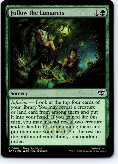 Follow the Lumarets 148 Secrets of Strixhaven Magic: The Gathering Foil NM