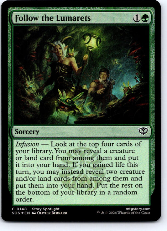 Follow the Lumarets 148 Secrets of Strixhaven Magic: The Gathering Foil NM