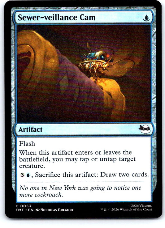 Sewer-veillance Cam 0053 Teenage Mutant Ninja Turtles Magic: The Gathering NM