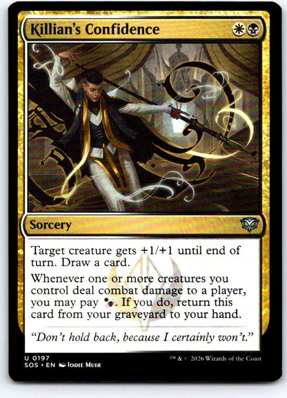 Killian's Confidence 197 Uncommon Secrets of Strixhaven Magic: The Gathering NM