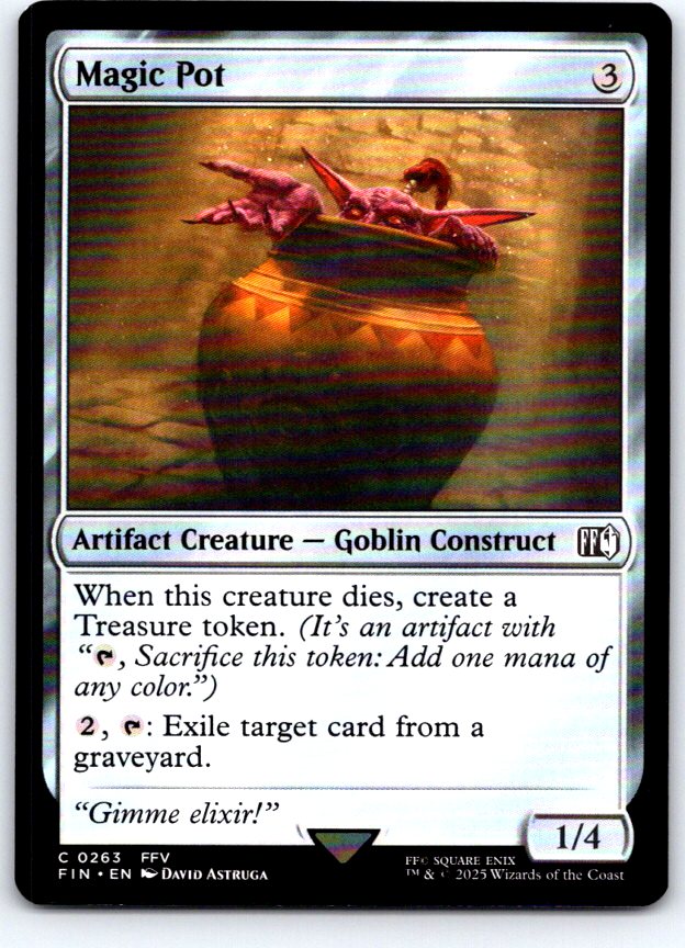 Magic Pot 263 Common FINAL FANTASY Magic: The Gathering Near Mint