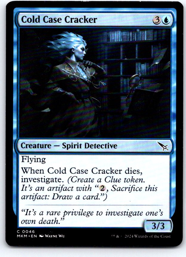 Cold Case Cracker 46 Common Murders at Karlov Manor Magic: The Gathering NM