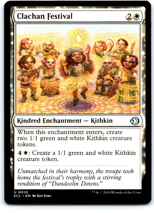 Clachan Festival 10 Uncommon Lorwyn Eclipsed Magic: The Gathering Near Mint