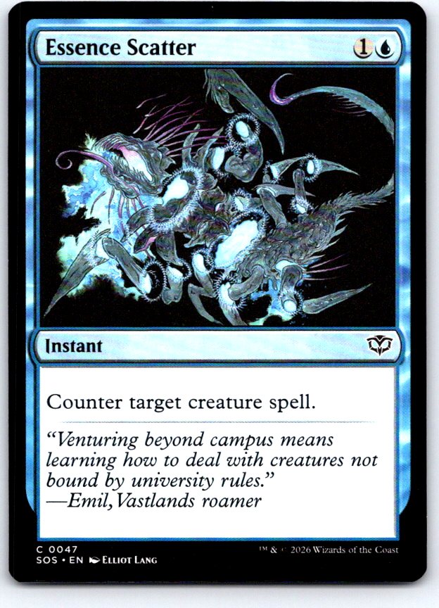 Essence Scatter 47 Common Secrets of Strixhaven Magic: The Gathering Near Mint