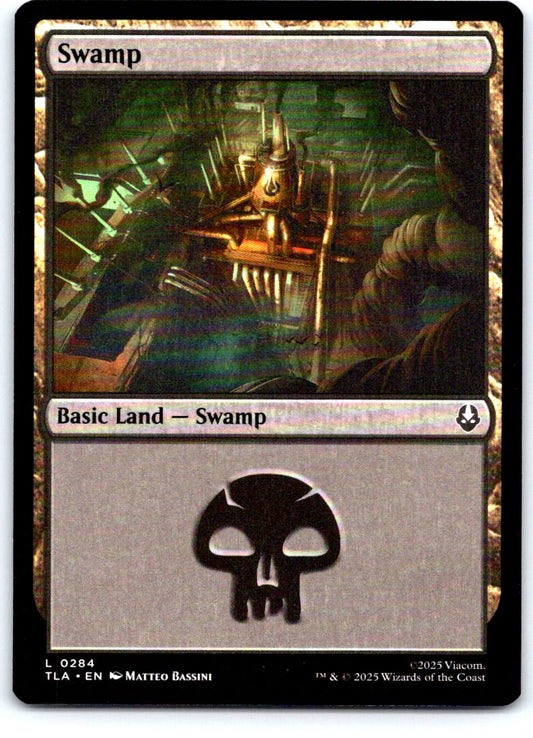 Swamp (0284) 284 Land Avatar: The Last Airbender Magic: The Gathering Near Mint