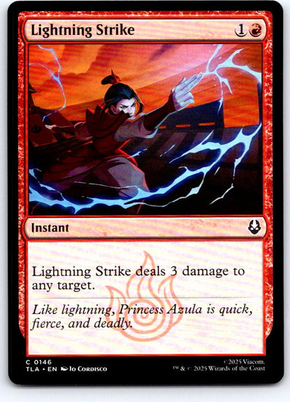 Lightning Strike 146 Common Avatar: The Last Airbender Magic: The Gathering NM