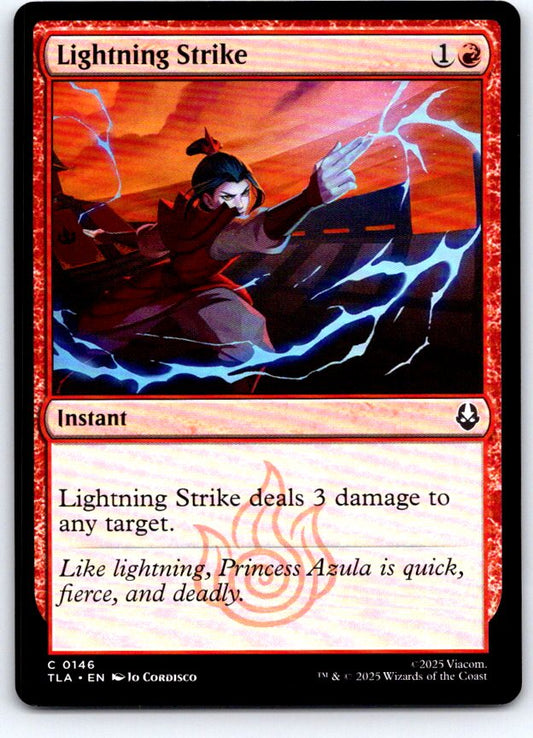 Lightning Strike 146 Common Avatar: The Last Airbender Magic: The Gathering NM