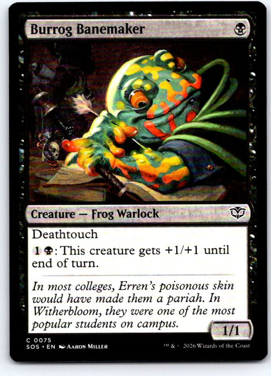 Burrog Banemaker 75 Common Secrets of Strixhaven Magic: The Gathering Near Mint