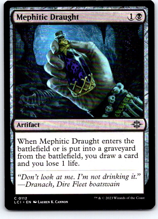 Mephitic Draught 112 Common The Lost Caverns of Ixalan Magic: The Gathering NM