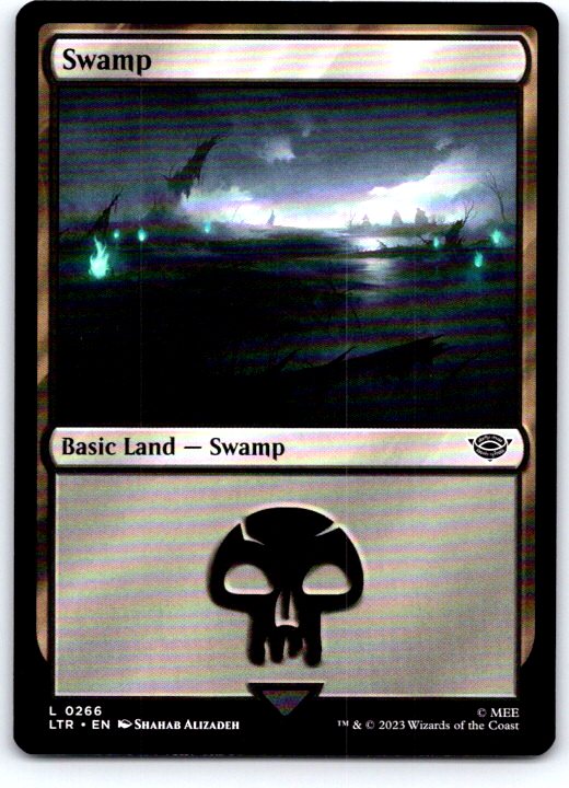 Swamp (0266) 266 Universes Beyond: LOTR: Tales of Middle-earth MTG NM