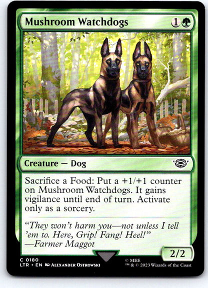 Mushroom Watchdogs 180 Universes Beyond: LOTR Magic: The Gathering NM