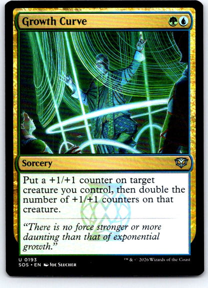 Growth Curve 193 Uncommon Secrets of Strixhaven Magic: The Gathering Near Mint