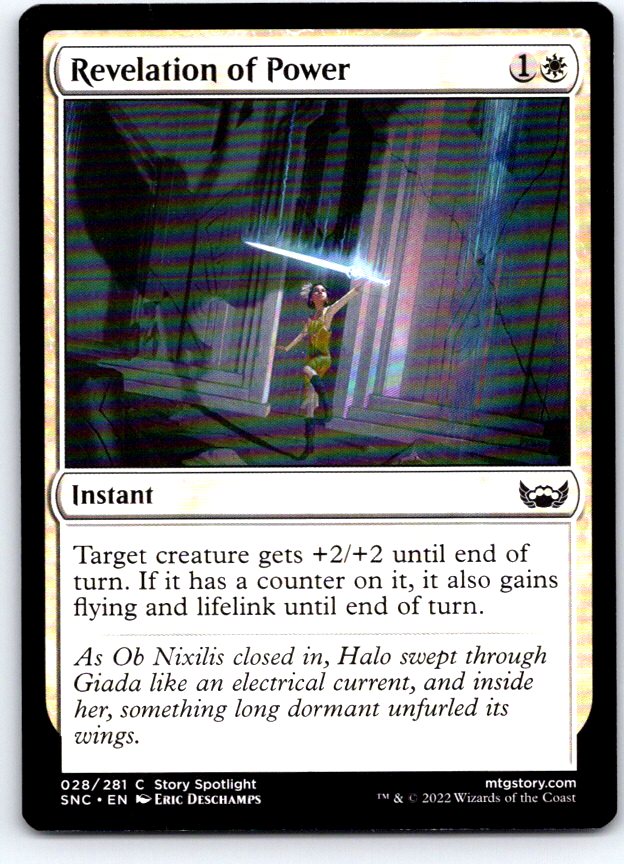 Revelation of Power 28 Common Streets of New Capenna Magic: The Gathering NM
