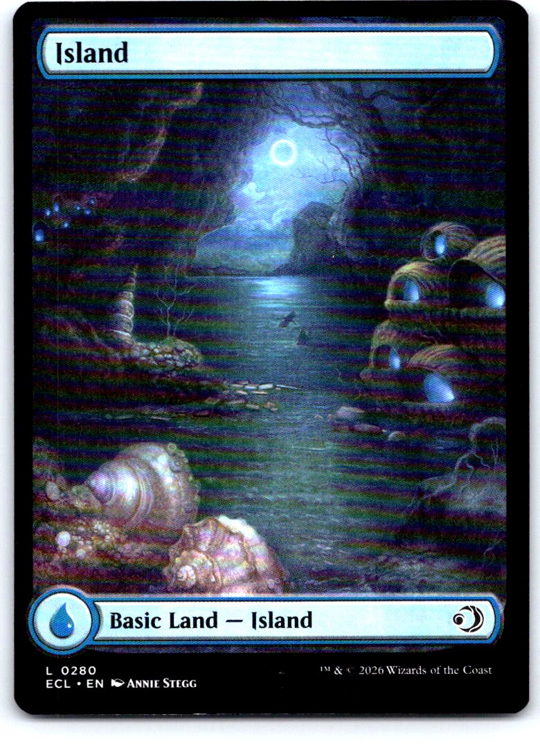 Island (0280) 280 Land Lorwyn Eclipsed Magic: The Gathering Near Mint