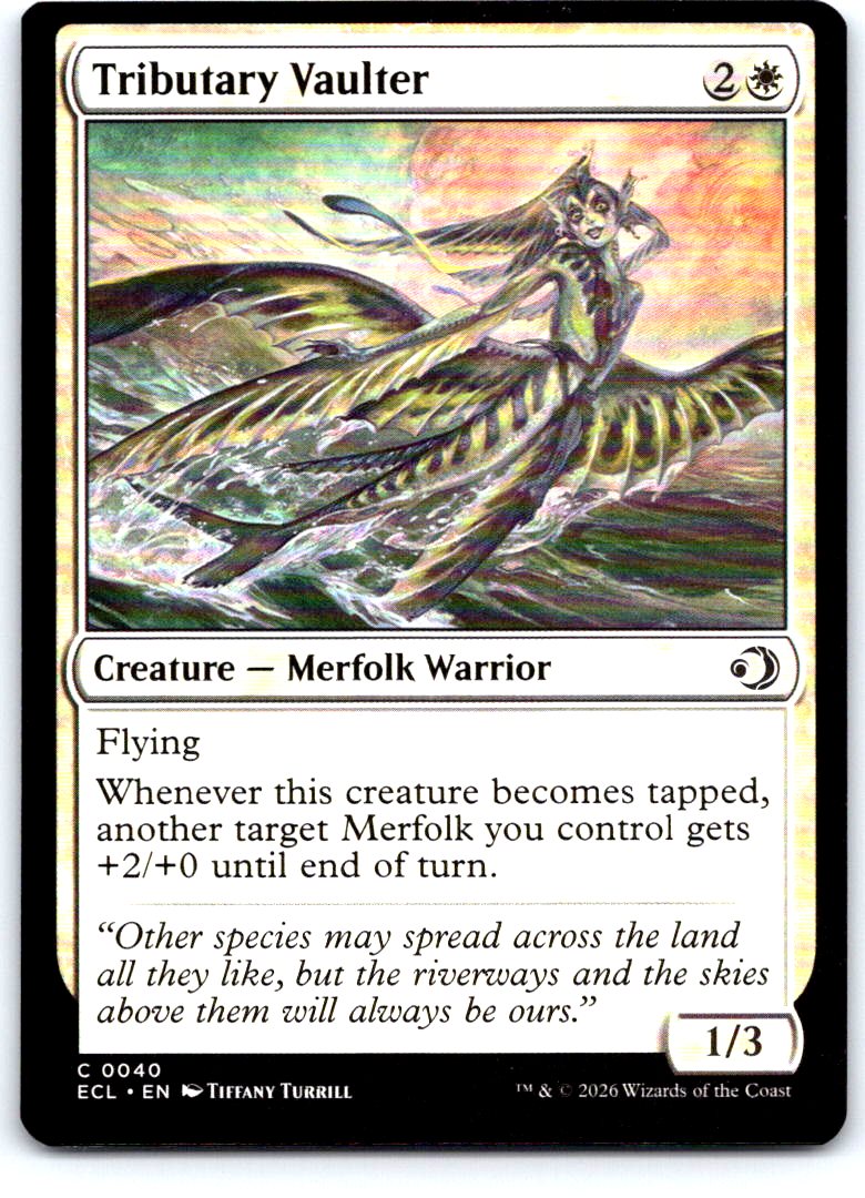 Tributary Vaulter 40 Common Lorwyn Eclipsed Magic: The Gathering Near Mint